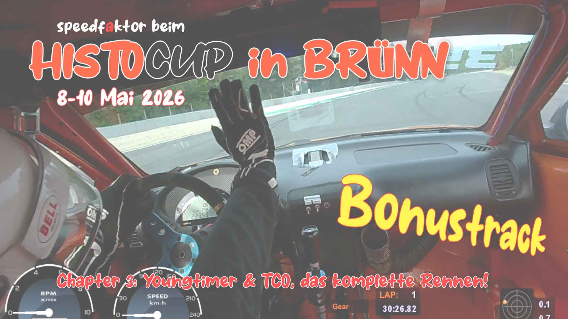 Speedfaktor beim Histocup, Automotodrom Brünn