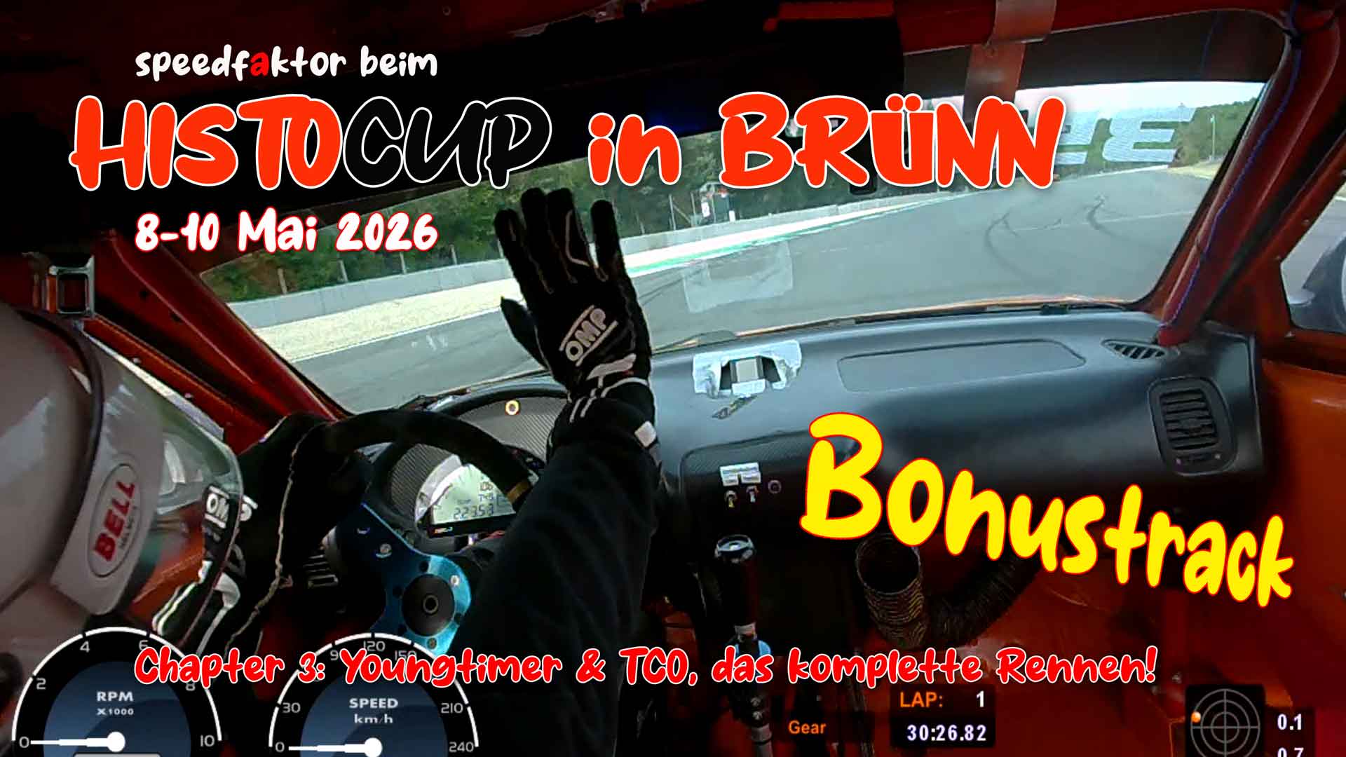 Speedfaktor beim Histocup, Automotodrom Brünn